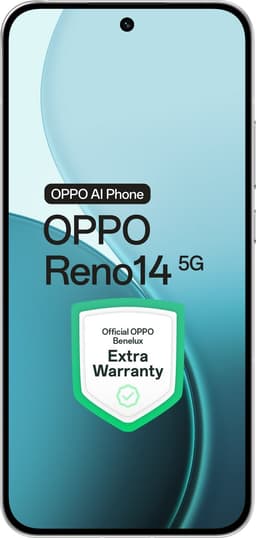 OPPO Reno14 5G 12+512GB Opal White - Extra Garantie — thumbnail 2