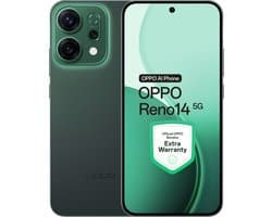 OPPO Reno14 5G 12+512GB Luminous Green - Extra Garantie