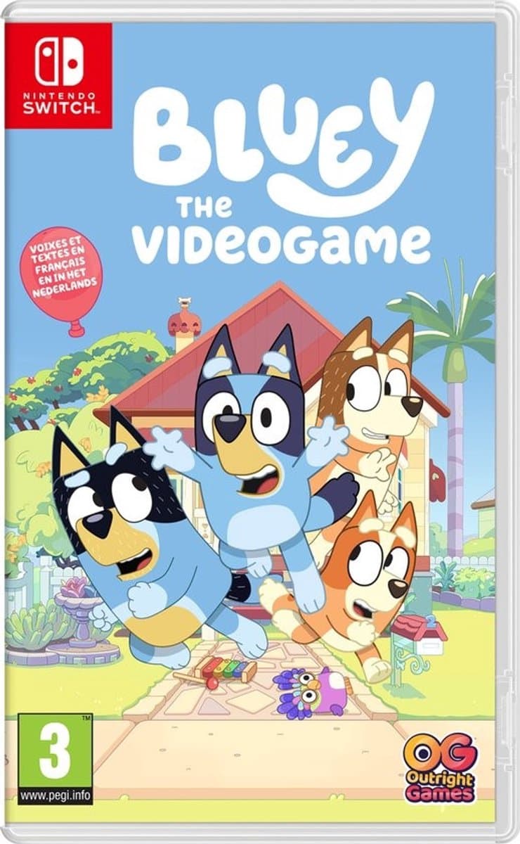 Outright Games Bluey: The Videogame Standaard Nintendo Switch — afbeelding 1