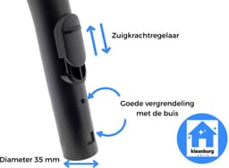 Kleanburg® - Geschikt voor Miele - Pistoolgreep - C1, C2, C3 - S4000, S5000, S7, S8 - 1 stuk — thumbnail 4