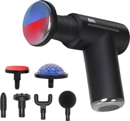 NueNext Thermo Massage Gun Professioneel - Warm & Koud - Massage Apparaat - Massageapparaat Massagegun - Massage Pistool - Zwart — thumbnail 1