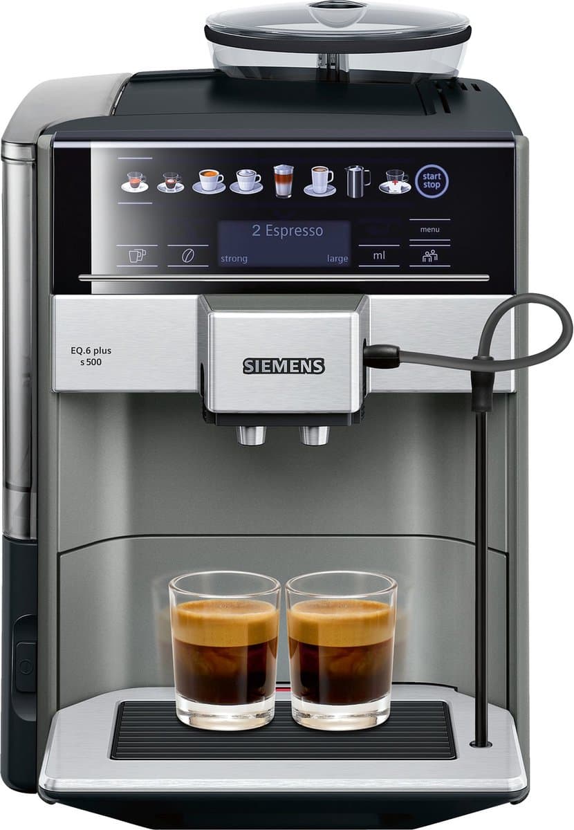 Siemens EQ6 Plus S500 TE655203RW - Volautomatische espressomachine — afbeelding 1