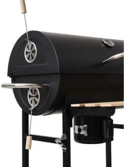 Houtskoolbarbecue - Kookbox - Mike Evolution - 142 x 57 x 112 cm - Zwart — thumbnail 2