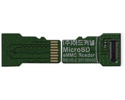 ODROID eMMC-microSD kaartlezer adapter
