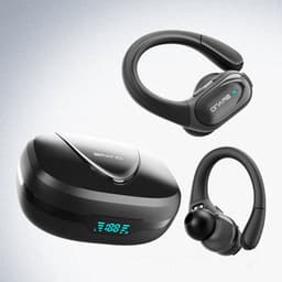 Draadloze hoofdtelefoon Bluetooth 5.1 zwart — thumbnail 3
