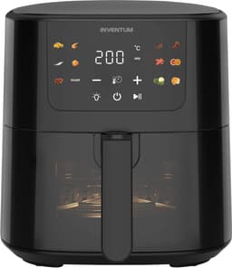 Inventum GF502HLDB Airfryer - 5L - Kijkvenster - 11 programma's - 70-200 °C - Tot 5 personen - Zwart — thumbnail 14