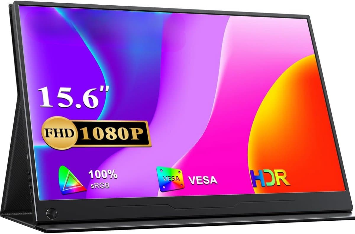 MKSS® Portable Monitor - Draagbare Scherm - Uitbreider - Full HD — afbeelding 1