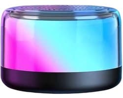 Draadloze Speaker BW200 – Mini Speaker met RGB-licht – Waterdicht - Draagbaar.