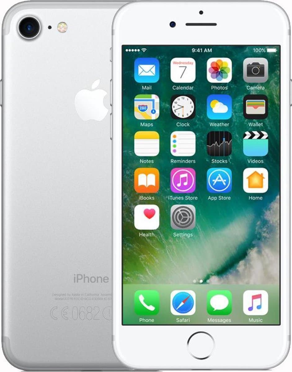 Apple iPhone 7 - 128GB - Zilver — afbeelding 1
