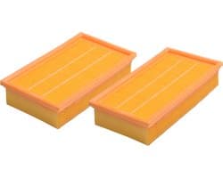 Geschikt voor KARCHER. 2 stuks vlakfilter voor NT 40/1, NT 45/1, NT 50/1, NT 55/1, Stofklasse L. COVAKO Merk
