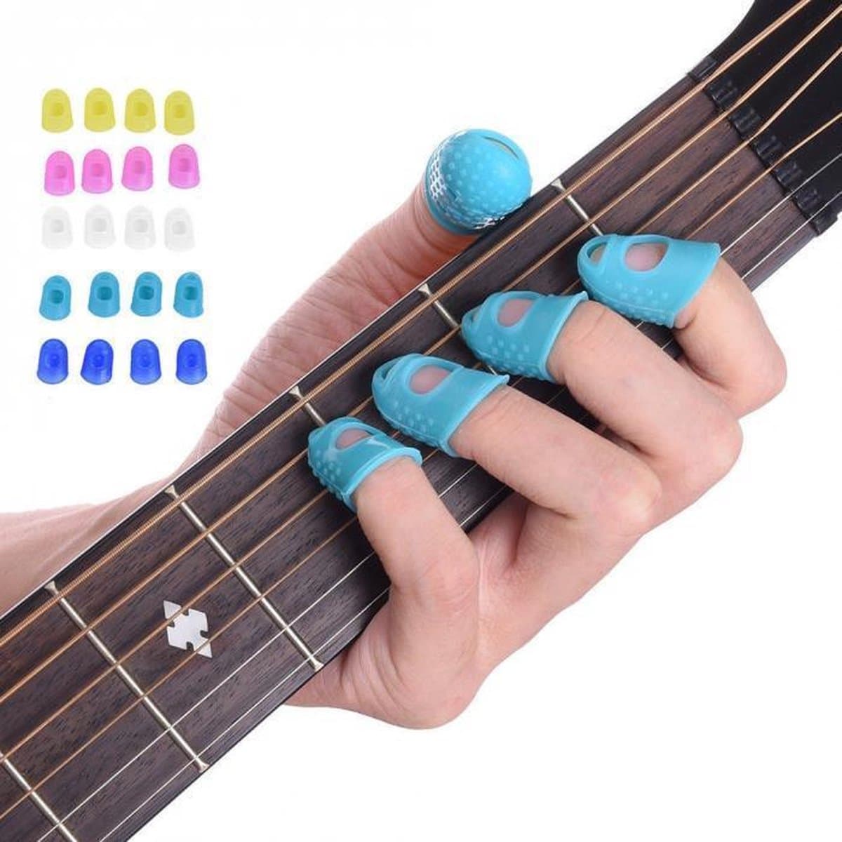 10 stuk Gitaar Duim Picks Vinger Picks Plectrum Band — afbeelding 1
