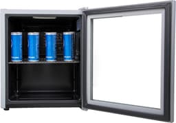 Husky KK50-281-NL-HU - Mini Koelkast - Met Glazen Deur - 50 Liter - Zilver — thumbnail 6