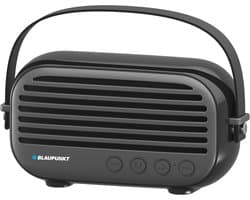 Blaupunkt Speaker Vintage FM Radio Zwart