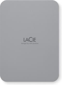 LaCie Mobile Drive Secure externe harde schijf 2000 GB Grijs — thumbnail 1