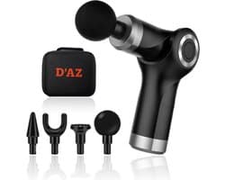 D'AZ® - Massage gun - Verstelbare Professionele Massage gun - Zwart
