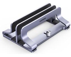 Ugreen - Laptop standaard - Dual - Aluminium - Verticaal - Verstelbaar - tot 15.6 inch