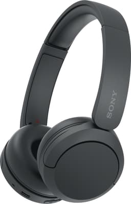 Sony WH-CH520 draadloze Bluetooth-koptelefoon – tot 50 uur batterijduur met snelladen， on-ear stijl – zwart — thumbnail 1