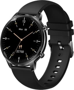 Darenci DARE Smartwatch Sense Pro - Smartwatch dames -Smartwatch heren -Activity Tracker- Touchscreen -Bluetooth bellen -Met extra bandje -Horloge -Stappenteller -Bloeddrukmeter -Verbrande calorieën -Zuurstofmeter -Spatwaterdicht -Zwart — thumbnail 1