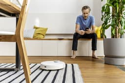 Kärcher RCV 3 Robotstofzuiger - Met dweilfunctie - Set compleet - Slimme-app bediening - LiDAR-navigatie - 2500 Pa - 85m²/u — thumbnail 3