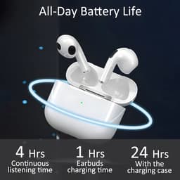 Draadloze Oordopjes - Bluetooth EarBuds - Uitstekende Geluidskwaliteit en Comfortabele Pasvorm - Met Handige Oplaadcase — thumbnail 3