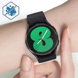 Avizar Film Geschikt voor Samsung Galaxy Watch 4 40mm Verre Trempé 9H Anti-traces, Transparant — thumbnail 3