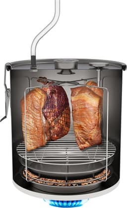 rookpan - rookoven - rokerij - meat smoker — thumbnail 1