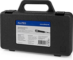 Microfoon - Dynamisch - 6.3mm jack - XLR - Koffer inbegrepen - Aan/uit-knop - 5 meter kabel - Allteq — thumbnail 5