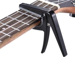 Capo voor ukulele, mandoline en banjo zwart — thumbnail 3
