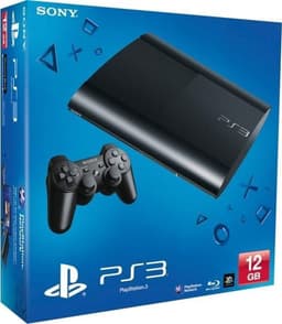 Sony PlayStation 3 Super Slim Console - 12GB - Zwart - PS3 — thumbnail 1