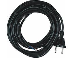 Elektra stofzuigersnoer 15m 2x1mm2