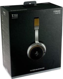 Logic3 Ferrari Cavallino T250 On-Ear Headphones Zwart PC + Mac + Mobile — thumbnail 7