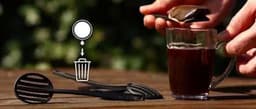 bruu™ pad koffiezetter voor camping, boot of camper, zet makkelijk, schoon en zonder stroom een lekkere kop koffie! 2 + 1 gratis value pack — thumbnail 5