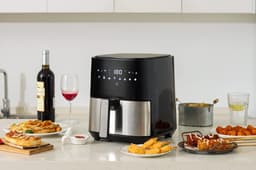 Swiss Pro+ SP-AF1450 - Heteluchtfriteuse Digitaal - 5L - Touchscreen - Zwart — thumbnail 9