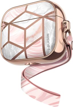 Supcase - Apple AirPods 3 hoesje - Cosmo Case - Marmer Roze — thumbnail 4