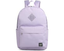 YLX Finch rugzak. Paars, lila. Recyceld Rpet materiaal. Gerecyclede plastic flessen - Eco friendly. Volwassenen - tieners - middelbare scholieren - jongens - meisjes. 14" laptop sleeve. Backpack - schooltas - rugzak