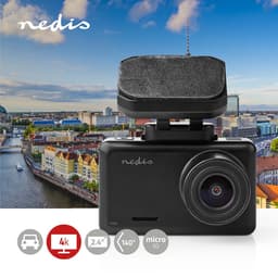 Nedis Dash Cam - 4K@24fps - 12.0 MPixel - 2.4 " - LCD - Parkeer sensor - Bewegingsdetectie - Nachtzicht - Zwart — thumbnail 3