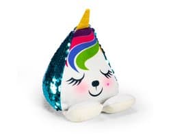 Plusheez Handykissen (Einhorn) | Handyhalter | Aufsteller für Handys, Mini-Tablets und E-Reader | Passend für alle Handys | Mit Mikrofaserfläche zum Reinigen von Displays