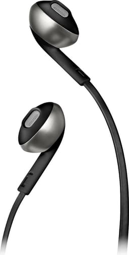 JBL Tune 205 - Earbud Oordopjes Bedraad - Oortjes met Microfoon - 3.5 mm Koptelefoon Aansluiting - Half-open In-ear - Pure Bass Sound - Zwart — thumbnail 4