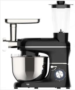 Ariko Keukenmachine - Blender - Mixer - Gehaktmolen - Vleesmolen - Foodprocessor - 3 in 1 - 2200W - zwart — thumbnail 3