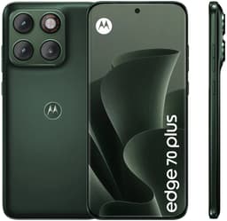 Motorola edge plus edge 70 plus 17,2 cm (6.78) Dual SIM Android 16.0 5G USB Type-C 8 GB 256 GB 6500 mAh Donkergroen — thumbnail 1