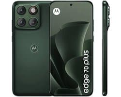 Motorola edge plus edge 70 plus 17,2 cm (6.78) Dual SIM Android 16.0 5G USB Type-C 8 GB 256 GB 6500 mAh Donkergroen