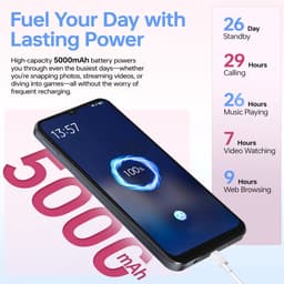 OUKITEL C5 Smartphone-16GB RAM-128GB ROM-6.52 inch HD-5000mAh-Android14-4G — thumbnail 5