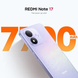REDMI Note 17 5G - Sky Teal - 6GB RAM - 128GB - 7700 mAh-batterij met 45 W turboladen - 6,99" FHD+ oogvriendelijk AMOLED-display - IP65 stof- en waterbestendigheid — thumbnail 4