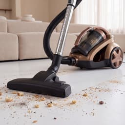 AG3100 Stofzuiger Zonder Zak - Stofzuigers - Vacuum Cleaner Zakloos - 8.5 Meter - 900W - Sterke Zuigkracht - HEPA Filter - Compact, Licht & Krachtig - Gemakkelijk Schoon Te Maken - Rose Bronze Edition — thumbnail 2