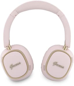 Guess Draadloze koptelefoon voor BT Headphones Enc Rectangle Metal Script - Roze — thumbnail 3