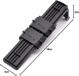 Stoffilterhuis cabine Cabine stuifmeel stoffilter behuizing flap cover Voor VW Polo 6R 9N Ameo Fox Voor A1 A2 Voor Seat Cordoba Ibiza Voor Skoda Fabia Roomster 6Q0819422B — thumbnail 4