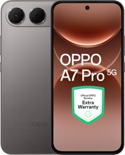 OPPO A7 Pro 5G 6 + 256GB Shine Titanium - Extra Garantie — thumbnail 1