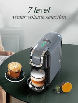 Archi 5-in-1 Koffiezetapparaat – Espresso Machine – 20 Bar – Hot & Cold – Capsules – ESE Pads – Gemalen Koffie – 600 ml – Zwart — thumbnail 4