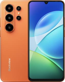 Blackview WAVE 10C Smartphone - 4G AI - DUAL SIM - 16GB RAM - 128GB ROM - Android 16 Telefoon - 6.88 inch - 5000mAh - GPS - Oranje — thumbnail 1