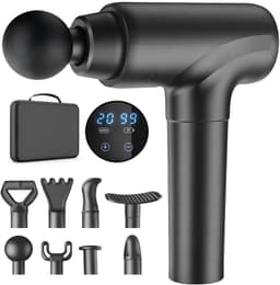 KLS® Massage Gun - Massage Gun Professioneel - Massage Pistool - Zwart - 20cm x 13cm x 8cm — thumbnail 1